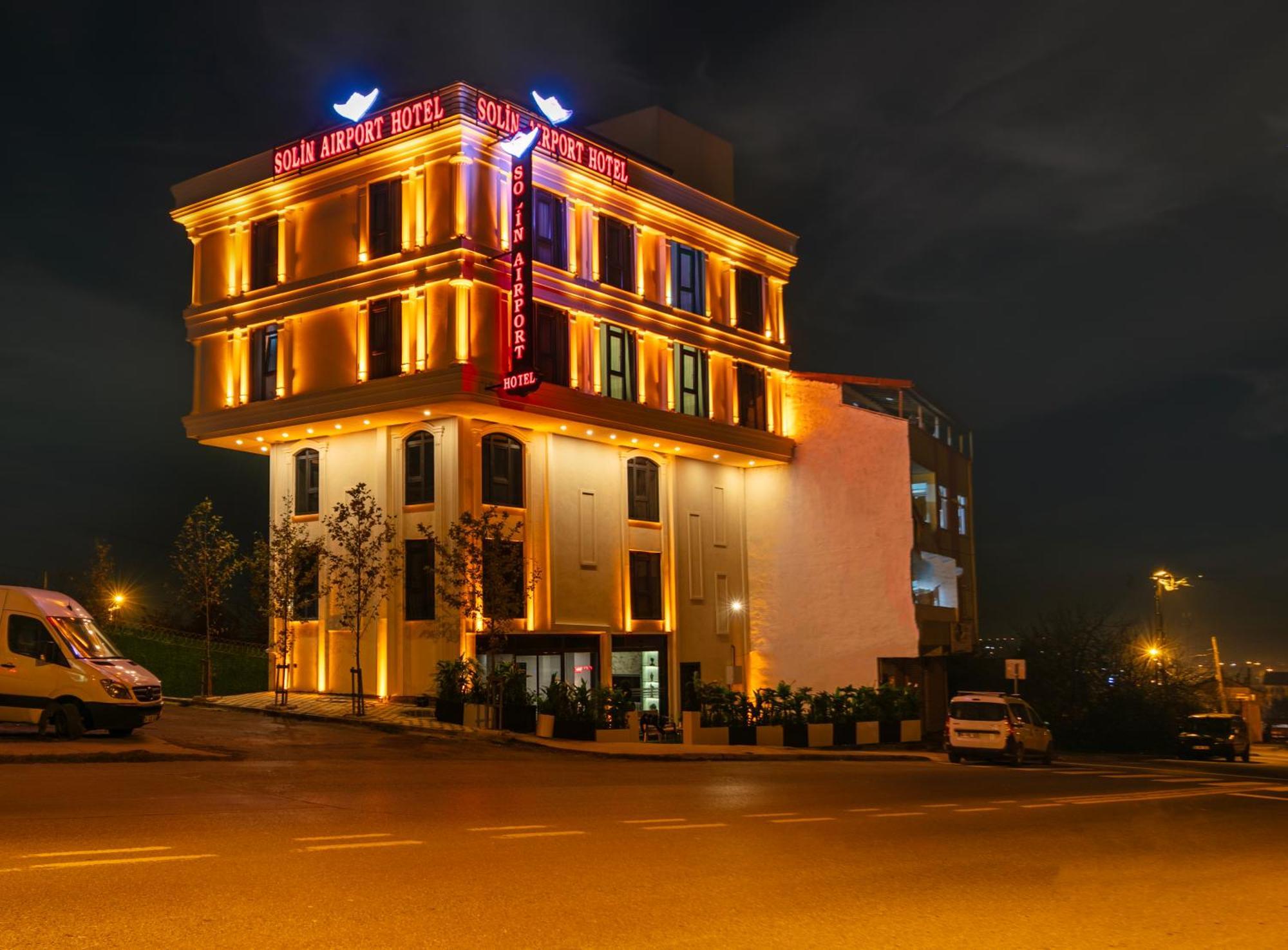 Solin Airport Hotel Arnavutkoy Kültér fotó